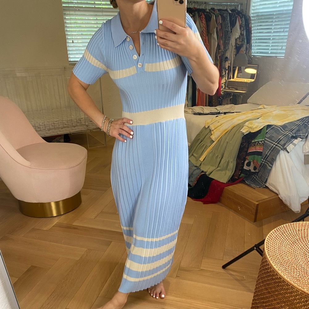 🎾 Preppy Collar Dress 🎾